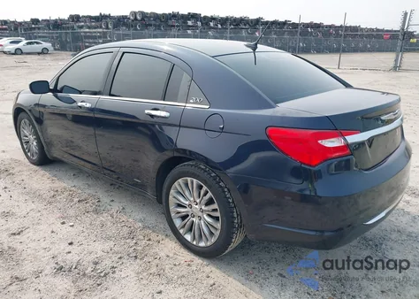 2012 Chrysler 200 Limited z USA, uszkodzony, nr VIN 1C3CCBCG0CN106999